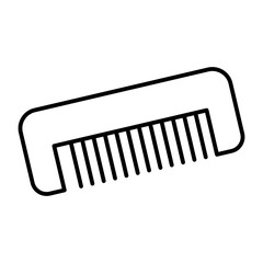 combs line icon