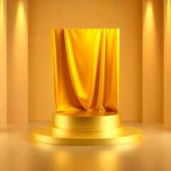 3d golden stage