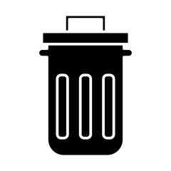 bin glyph icon