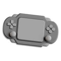 Handheld Gaming Console 3D Icon