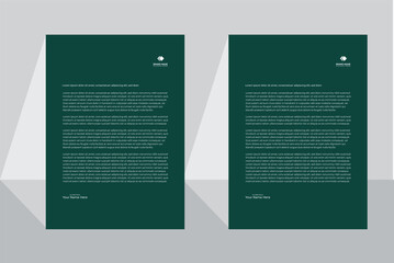 Latter Heard Design template