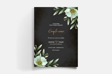 floral bridal shower invitation templates