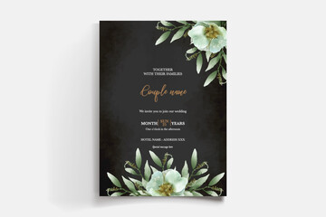 floral bridal shower invitation templates