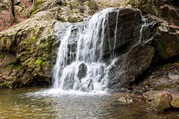 Schapenvacht deken Cascade Falls within the Patapsco Valley State Park in Maryland USA © James