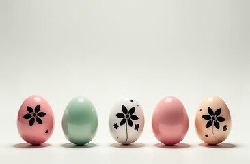 Beautifully Decorative and Colorful Easter Eggs Featuring Unique and Creative Designs