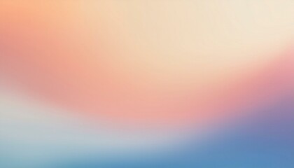 Naklejka premium Minimal Pastel Soft Rainbow Gradient Graphic Color Background. for posters, ad banners, brochures, flyers, covers, websites.