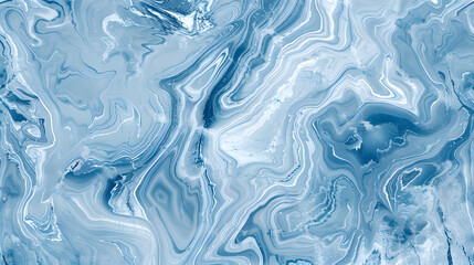 Obraz premium Blue marble texture background, abstract marble texture with natural patterns, generative ai