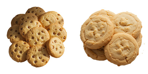 bunch of  Slightly overlapping cookies