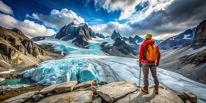 Dangerous Glacier Hiking Bugaboos BC,  Mountain Adventure,  Extreme Hiking,  Icefall