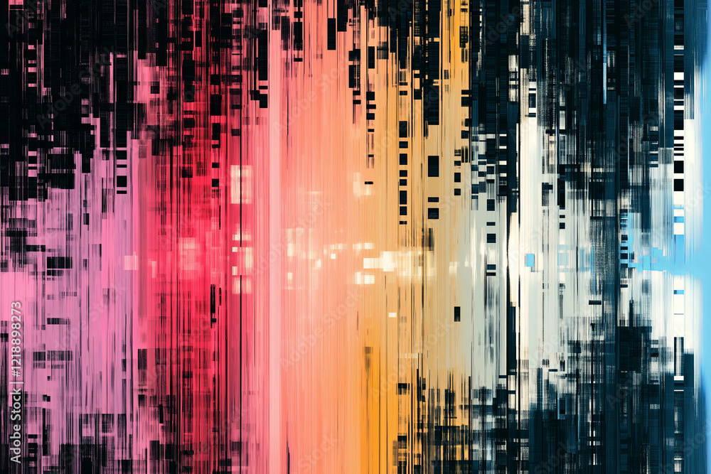 Poster text- artwork with changing density