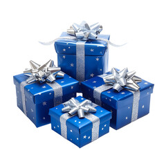 Elegant Blue and Silver Gift Set