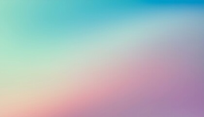 Fototapeta premium Minimal Pastel Soft Rainbow Gradient Graphic Color Background. for posters, ad banners, brochures, flyers, covers, websites.