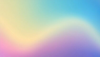 Naklejka premium Minimal Pastel Soft Rainbow Gradient Graphic Color Background. for posters, ad banners, brochures, flyers, covers, websites.
