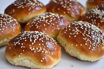 Delicious cinnamon buns with a beautiful glaze