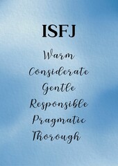 mbti isfj