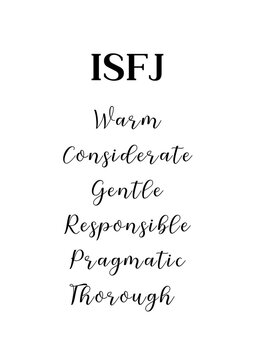 mbti isfj