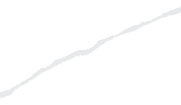 Fragmented Glacier, A subtle, diagonal band of pale gray suggests a fracture across the pure white canvas, like a rift in a frozen landscape,