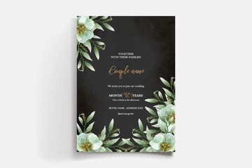 floral bridal shower invitation templates