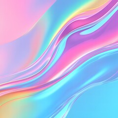 Colorful iridescent, holographic rainbow foil texture background