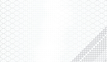 Subtle Gray Waves and Polka Dot Gradient Background with Angular Overlay for Modern Design Elements