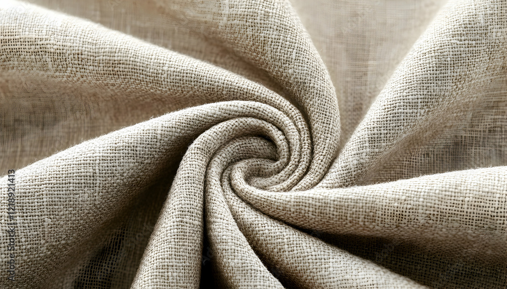 Poster soft-textured linen fabric adds rustic charm and a calming effect with its natural and smooth detail