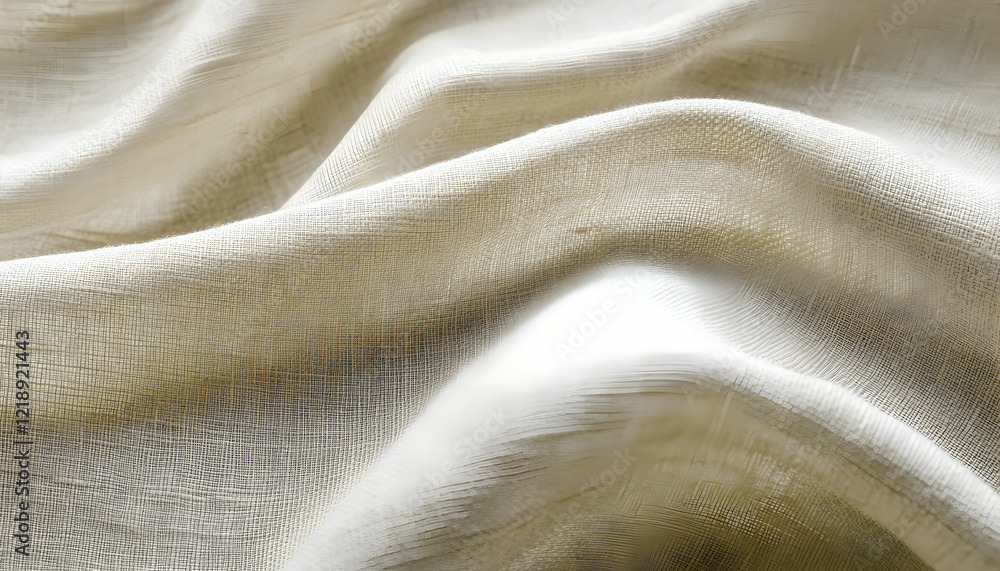 Poster soft-textured linen fabric adds rustic charm and a calming effect with its natural and smooth detail