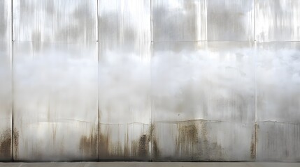 Misty Industrial Metal Wall Texture Background