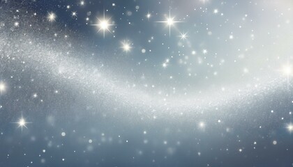 Obraz premium 宇宙と銀河に輝くグリッター背景のイラスト素材。AIで生成