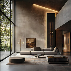 The interior spaces invite connection and tranquility, with proportions that lead the eye, mood-enhancing lighting and timeless materials.