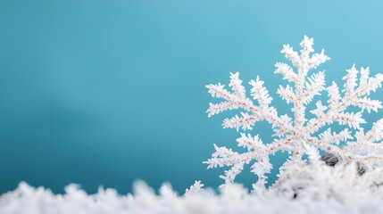 Captivating snowflake close-up nature scene macro photography serene background artistic perspective winter beauty