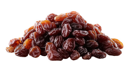 Fototapeta premium raisins isolated on white background