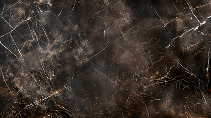 Dark brown marble backdrop, textured surface,, generative ai