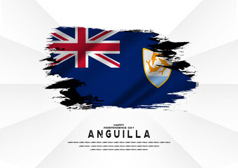 Happy Independence Day Anguilla, Anguilla flag