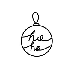 Christmas Ornament vector icon