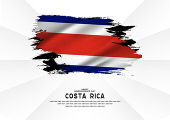 Happy Independence Day costa rica, Costa Rica flag