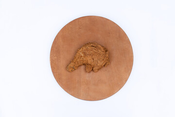 Fried chicken on a white background, Crispy chicken