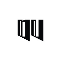 OV monogram logo design letter text name symbol monochrome logotype alphabet character simple logo