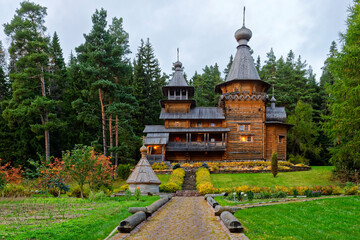 Valaam Monastery. Karelia, Russia. Travel, religion and tourism	
