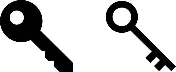 Key Vector Icon Set - Essential and Versatile Security Graphics