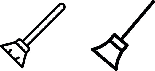 Mop Vector Icon Set - Clean and Practical Household Graphics