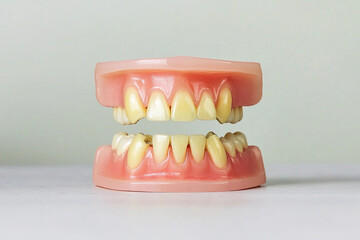 Obraz premium Denture model for dental education