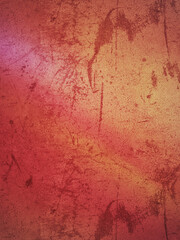 Red Grunge Wall Texture with Aged and Vintage Design