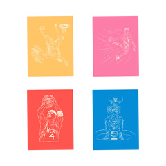 Hand Drawn and Hand Lettering Comedy