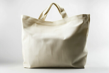 A stylish, large tote bag in a neutral tone.