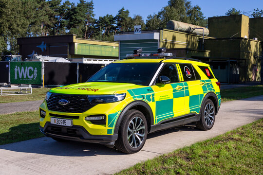 Ford Explorer Hybrid Ambulance of the Militair Hospitaal Koningin Astrid Brussel