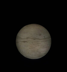 Minimalist Marble Surface on Black Background