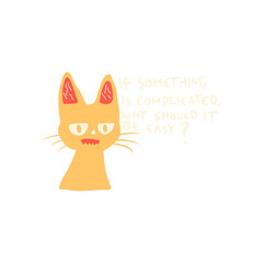 Hand Drawn and Hand Lettering Comedy