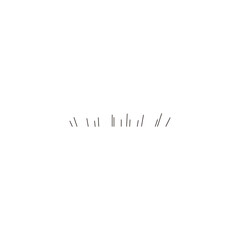 Lines, effect geometric symbol simple logo vector