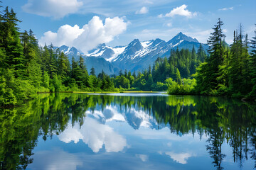 Mirror Image: Capturing the Untouched Beauty and Breathtaking Symmetry of Northwestern National Parks