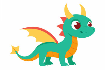 green dragon cartoon